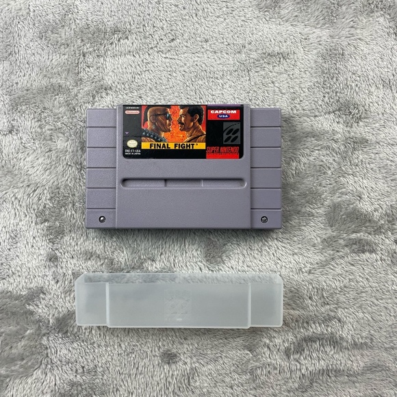 Nintendo Other - Final Fight Super Nintendo SNES Authentic Original Tested Retro Vintage Game